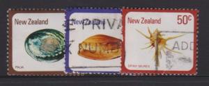 New Zealand Sc#674,675,677 Used