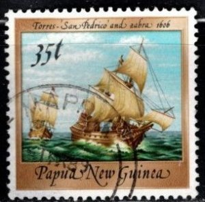 Papua New Guinea - #670 Ships - Used