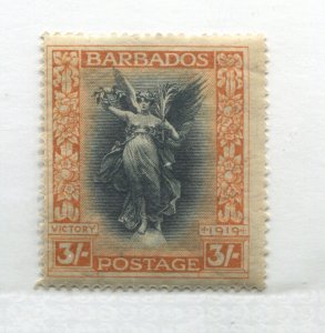 Barbados 1920 3/ mint o.g. hinged