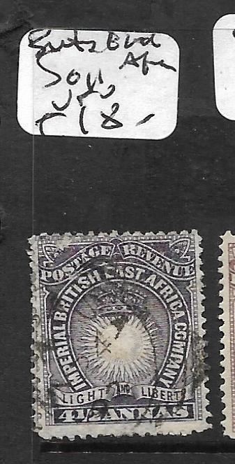 BRITISH EAST AFRICA (P1009B) SUN 4 1/2A SG 11 VFU