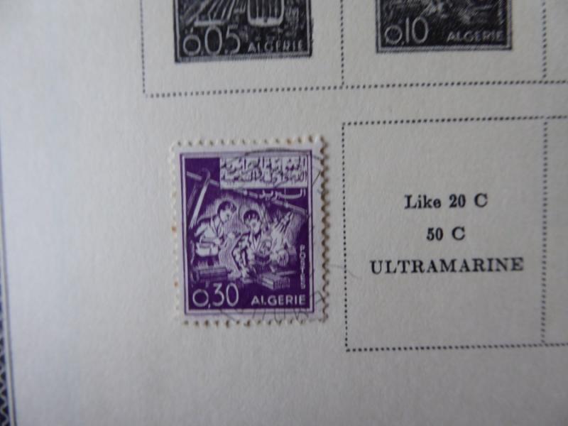 Algeria 1924-1971 Stamp Collection on Scott Specialty Album Pages