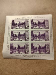 (4364) United States #750-751