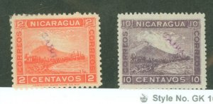 Nicaragua #2L2/2L8 Unused