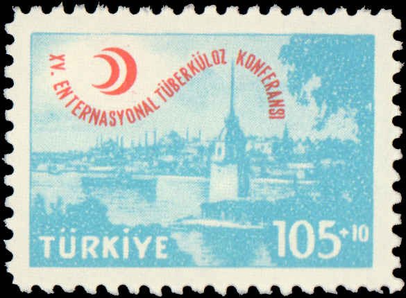 Turkey #B74, Complete Set, 1959, Medical, Never Hinged