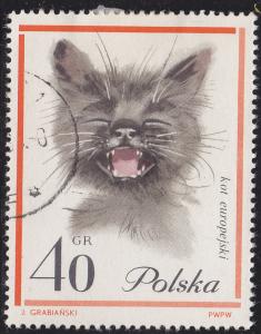 Poland 1217 European Cats 1964