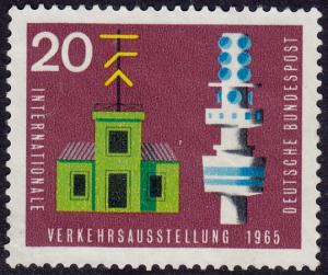 Germany - 1965 - Scott #922 - used - Telegraph Telecoms