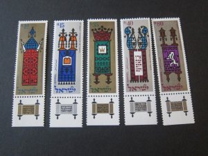 Israel 1967 Sc 348-52 Christmas Religion set MNH