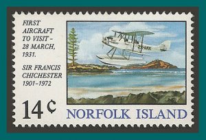 Norfolk Island 1974 First Aircraft, MNH  #174,SG151