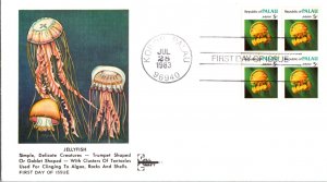 Palau, Worldwide First Day Cover, Marine Life