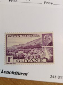 French Guiana  #  170A  MH