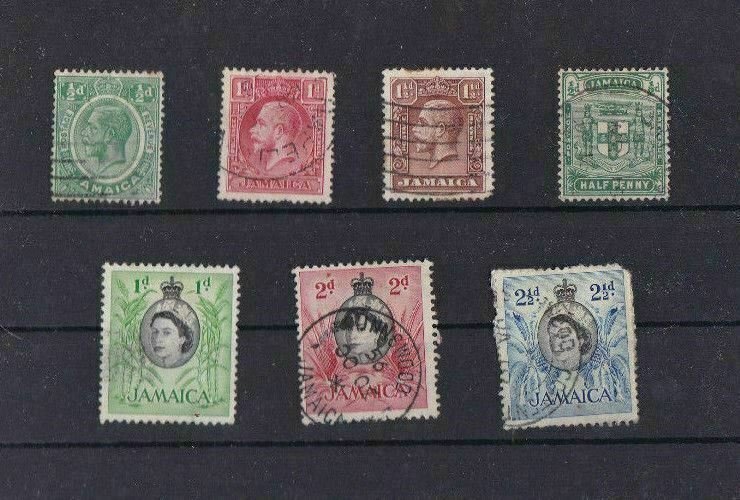 JAMAICA    MOUNTED MINT  & USED STAMPS  SOME FAULTS REF 2055