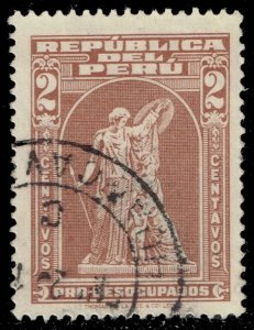 Peru #RA34 Protection; Used