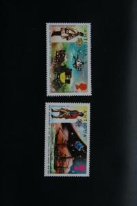 Antigua 1974. 'Centenary UPU'. SG386/87 . MNH