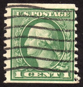 1914, US 1c Washington, Used, Scott #452