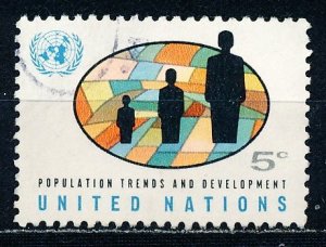 United Nations - New York #152 Single Used