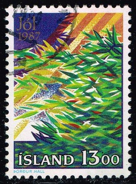 Iceland #652 Christmas; Used at Wholesale