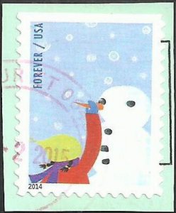# 4938 Used Winter Fun Snowman