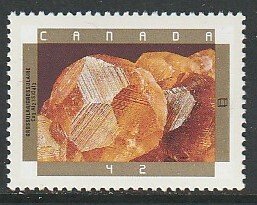 1992 Canada - Sc 1440 - MNH VF - 1 single - Minerals - Grossular