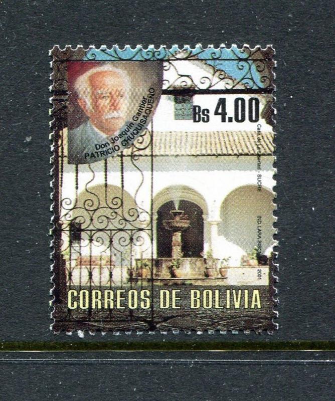 Bolivia 1162, MNH.2001, Don Joaquin Gantier 1v. x27687