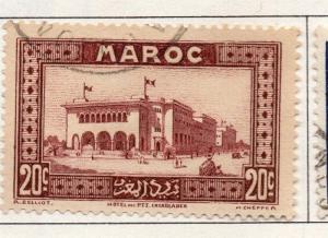 French Morocco 1933-40 Early Issue Fine Used 20c. 138185