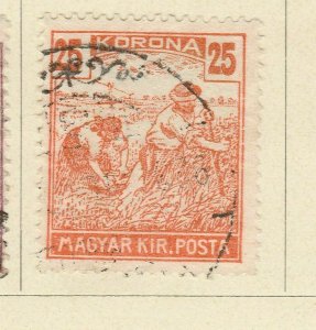 A6P8F58 Ungarn Hongrie Hungría Hungary 1920-24 25k used