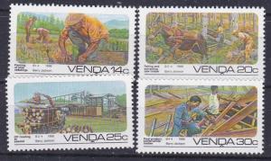 South Africa-Venda 153-56 MNH 1986 Forestry