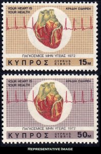 Cyprus Scott 378-379 Mint never hinged.