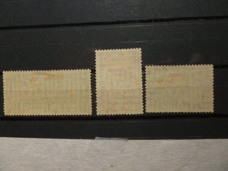 1931 Russia & Soviet Union Sc #C20 #C22 #C23 Zeppelins (NH)