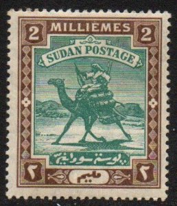 Sudan Sc #18 Mint Hinged