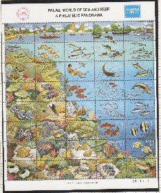 Palau #103 Sheet of 40 AMERIPEX 1986 Sea Life