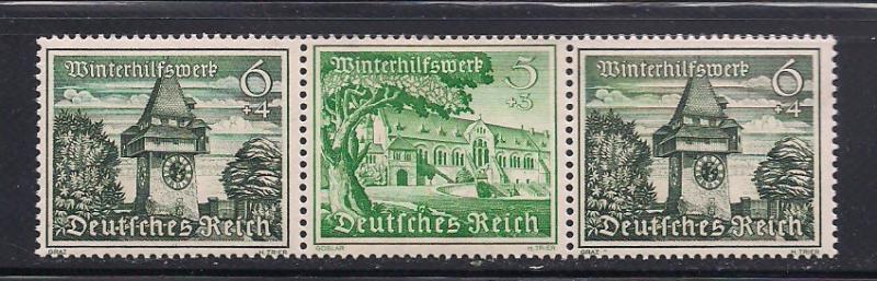 Germany Se-Tenant Mi. #W137 Buildings MNH