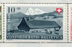 Switzerland Helvetia 1945-49 Early Issue Fine Mint Hinged 10h. NW-116909