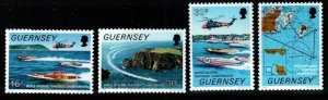 GUERNSEY SG429/32 1988 WORLD OFFSHORE POWERBOAT CHAMPIONSHIPS MNH