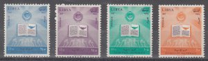 Libya Scott #325-328 MH