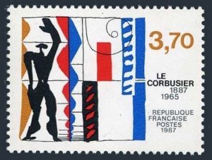 France 2035, MNH. Michel 2602. C.E. Jenneret - Le Corbusier, architect, 1987.