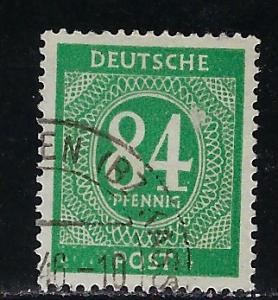 Germany AM Post Scott # 555, used