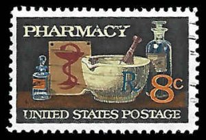 PCBstamps   US #1473 8c Pharmacy, used, (9)