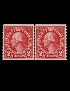 Scott #599 Superb-OG-NH