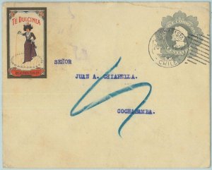 67623 -  CHILE - Postal History - Advertising STATIONERY CARD:   Tea !  1915