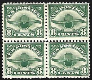 C4 MINT F/VF OGnh Block 4 stamps