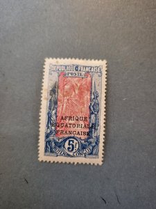 Stamps Middle Congo Scott #50  hinged