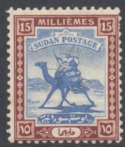 Africa Scott 35 - SG36, 1921 Arab Postman 15m MH*