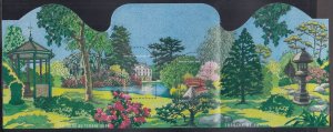 FRANCE Sc# 3201a-b BOOKLET of 2 - GARDENS and PARKS. FOLDS OUT into a FOLDER