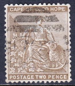 Cape of Good Hope - Scott #35 - Used - SCV $1.50