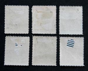 Stamp Haiti Scott# 38-43 Mint Hinged MH Complete Set 1896