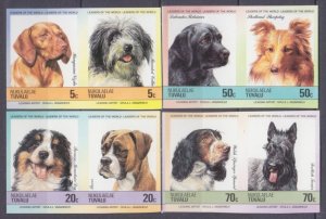 1985 Tuvalu Nukulaelae 33b-40bPaar Dogs 15,00 €