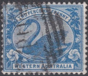 Western Australia 1901 Sg114 2.5d Blue Fine Used