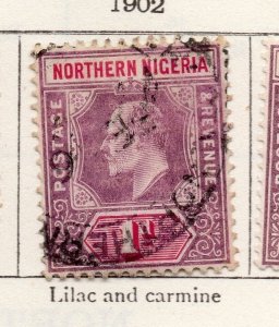 Northern Nigeria 1900-02 Early Issue Fine Used 1d. 269059