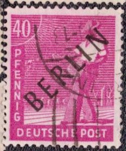 Germany Berlin 9N12 1948 Used