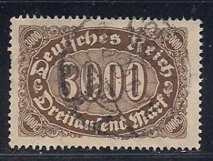 Germany Sc. #206 Used Inflation Issue Wmk.126 - L55